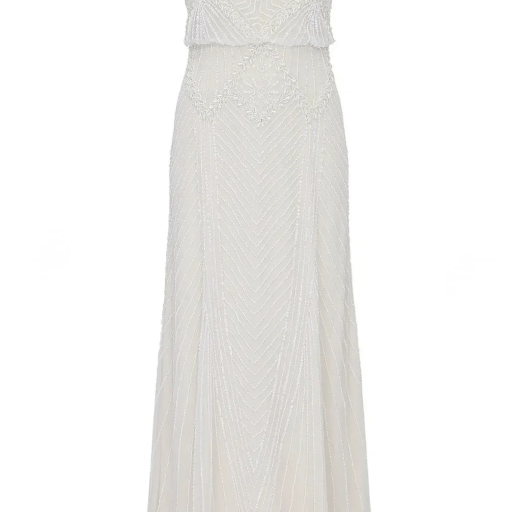 Adrianna Papell Ivory Beaded Wedding Dress - Picture 1 of 3
